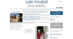 Desktop Screenshot of lafitescholfield.com