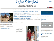 Tablet Screenshot of lafitescholfield.com